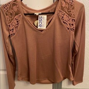 A cute long sleeve top